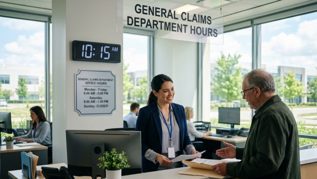 The General Claims Department Hours and Best Times to Call
