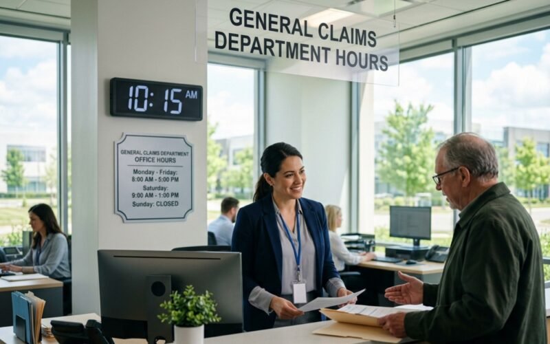 The General Claims Department Hours and Best Times to Call